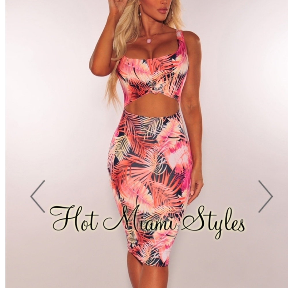 Sexy cut out dress